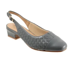 Women's Trotters Dea Woven Slingback Pumps