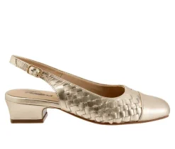 Women's Trotters Dea Woven Slingback Pumps
