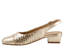 Women's Trotters Dea Woven Slingback Pumps