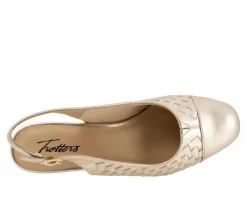 Women's Trotters Dea Woven Slingback Pumps