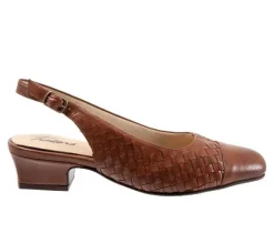 Women's Trotters Dea Woven Slingback Pumps