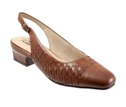 Women's Trotters Dea Woven Slingback Pumps