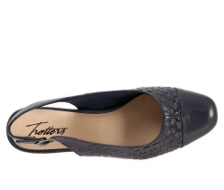 Women's Trotters Dea Woven Slingback Pumps