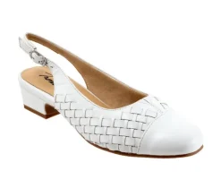 Women's Trotters Dea Woven Slingback Pumps