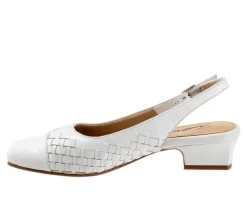 Women's Trotters Dea Woven Slingback Pumps