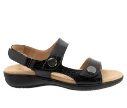 Women's Trotters Romi Croco Sandals