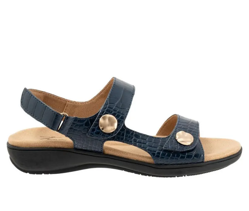 Women's Trotters Romi Croco Sandals