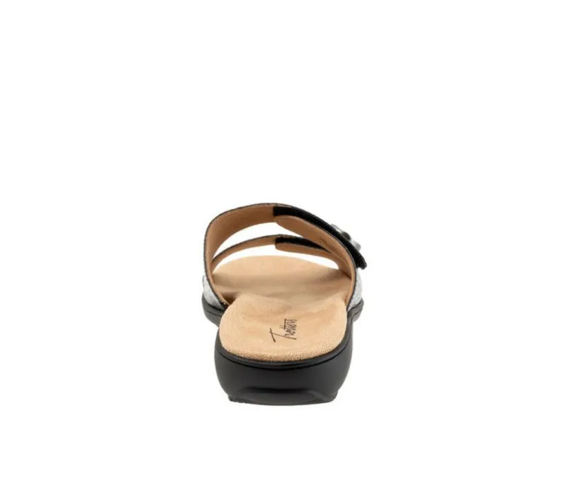 Women's Trotters Ruthie Croco Sandals