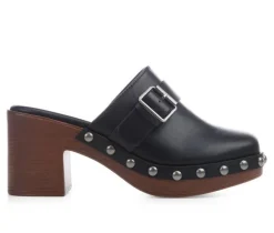 Women's Vintage 7 Eight Nadida Studded Clog Sandals