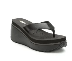 Women's Volatile Frappachino Wedge Flip-Flops