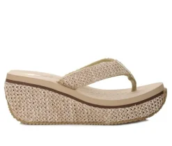 Women's Volatile Island Platform Wedge Flip-Flops