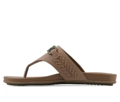 Women's White Mountain Aladdin Flip-Flops