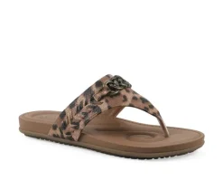 Women's White Mountain Aladdin Flip-Flops