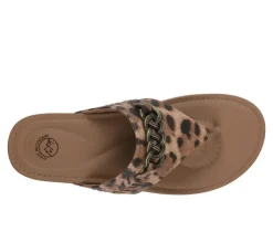 Women's White Mountain Aladdin Flip-Flops
