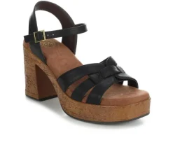 Women's White Mountain Barista Platform Sandals