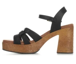 Women's White Mountain Barista Platform Sandals