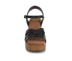 Women's White Mountain Barista Platform Sandals
