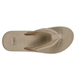 Women's White Mountain Bays Flip-Flops