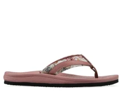 Women's White Mountain Bays Flip-Flops