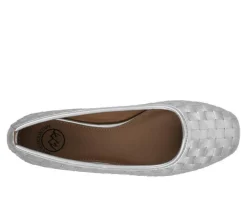 Women's White Mountain Boccie Flats