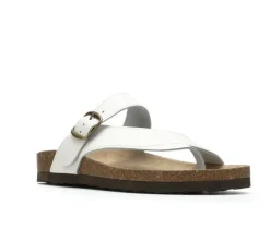 Women's White Mountain Carly Footbed Sandals