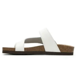 Women's White Mountain Carly Footbed Sandals