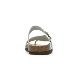 Women's White Mountain Carly Footbed Sandals