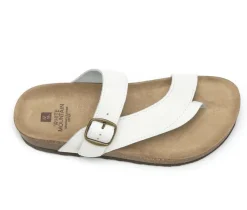 Women's White Mountain Carly Footbed Sandals