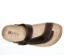 Women's White Mountain Carly Footbed Sandals