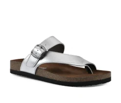 Women's White Mountain Carly Footbed Sandals