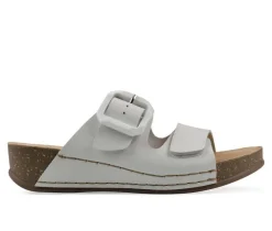 Women's White Mountain Fearful Footbed Sandals