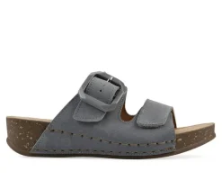 Women's White Mountain Fearful Footbed Sandals