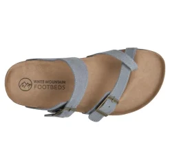 Women's White Mountain Gracie Footbed Sandals