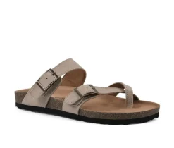 Women's White Mountain Gracie Footbed Sandals
