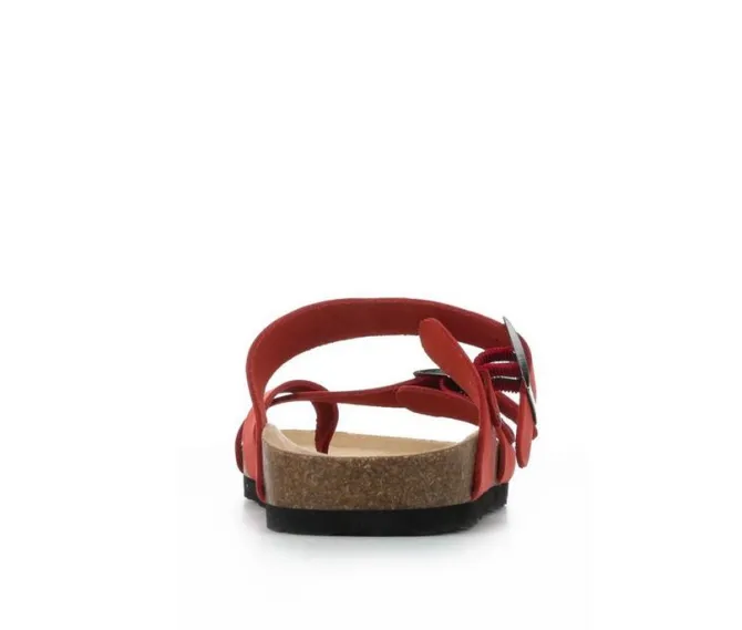 Women's White Mountain Gracie Footbed Sandals