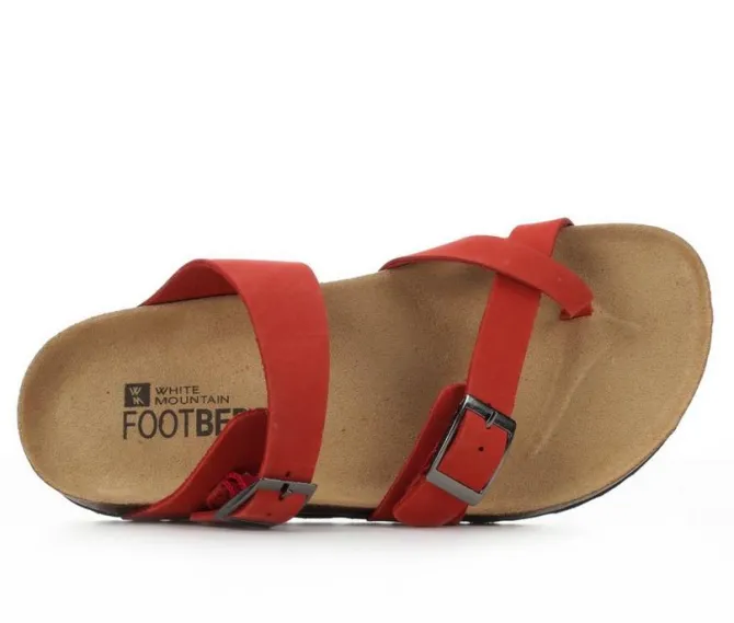 Women's White Mountain Gracie Footbed Sandals