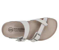Women's White Mountain Gracie Footbed Sandals