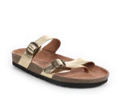 Women's White Mountain Grams Footbed Sandals