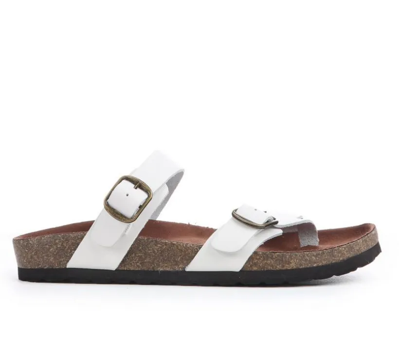Women's White Mountain Grams Footbed Sandals