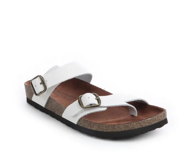 Women's White Mountain Grams Footbed Sandals