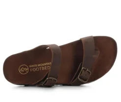 Women's White Mountain Grams Footbed Sandals