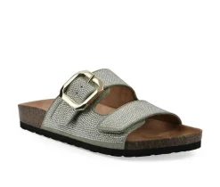 Women's White Mountain Granitas Footbed Sandals