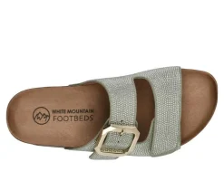 Women's White Mountain Granitas Footbed Sandals