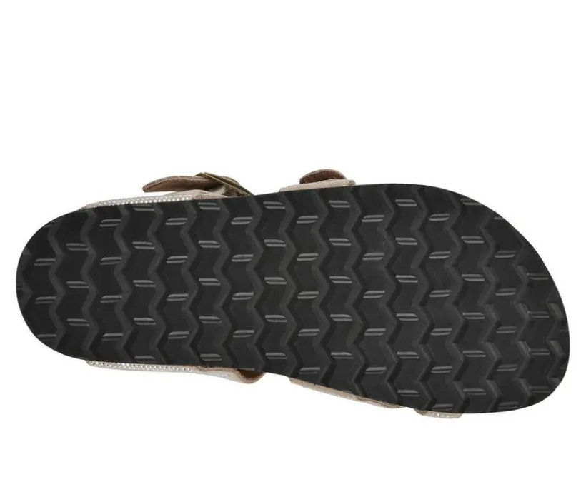 Women's White Mountain Grays Footbed Sandals