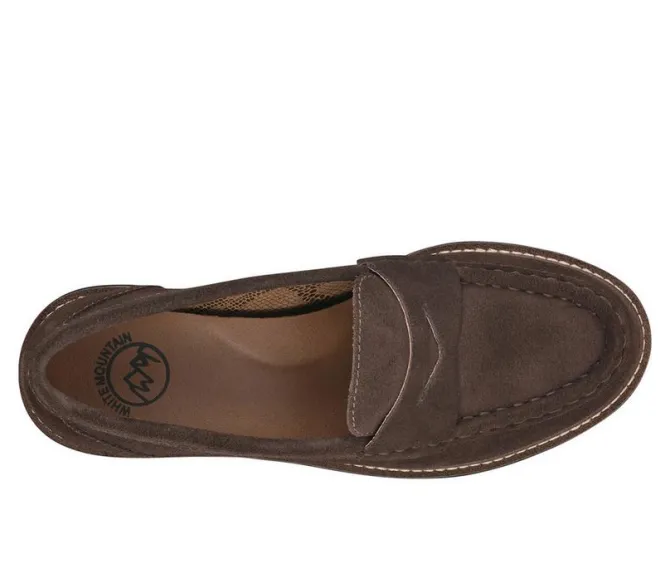 Women's White Mountain Gunner Chunky Loafers