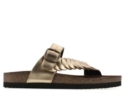 Women's White Mountain Happier Footbed Sandals