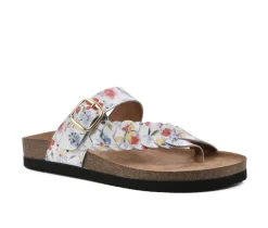 Women's White Mountain Happier Footbed Sandals