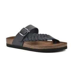 Women's White Mountain Happier Footbed Sandals