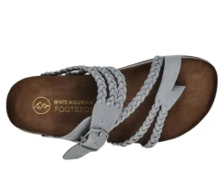 Women's White Mountain Hayleigh Footbed Sandals