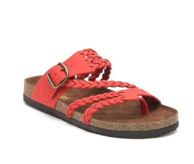 Women's White Mountain Hayleigh Footbed Sandals